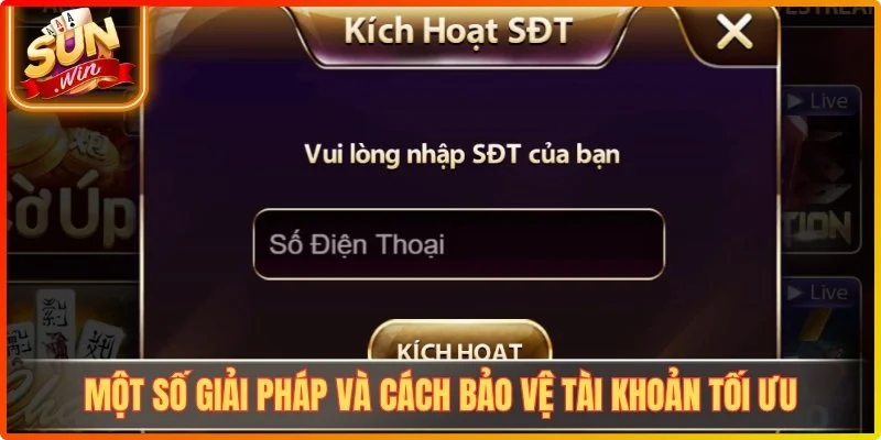 Một số giải pháp và cách bảo vệ tài khoản tối ưu