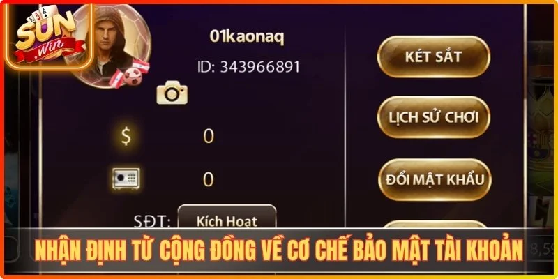 Nhận định từ cộng đồng cược thủ về cơ chế bảo mật tài khoản