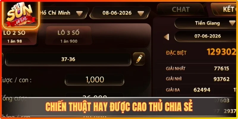 Chiến thuật hay được cao thủ chia sẻ
