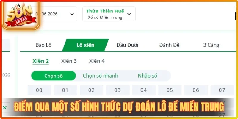 Lô Đề Miền Trung Sunwin - Những Cách Soi Cầu Nhiều Người Quan Tâm