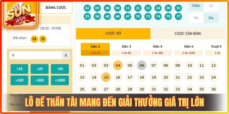 Lô Đề Thần Tài Sunwin - Cập Nhật Kinh Nghiệm Chọn Số Hữu Ích