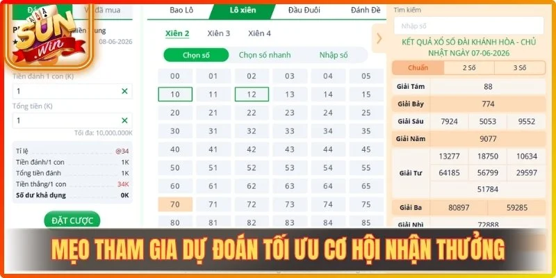 Mẹo tham gia dự đoán tối ưu cơ hội nhận thưởng