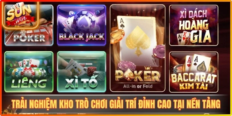 Trải nghiệm kho trò chơi giải trí đỉnh cao tại nền tảng
