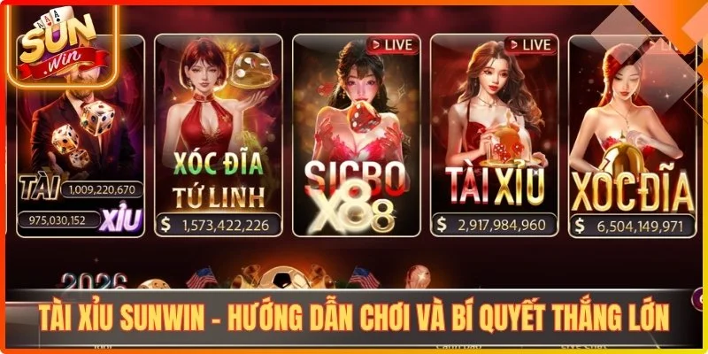 Tai xiu sunwin huong dan choi va bi quyet thang lon