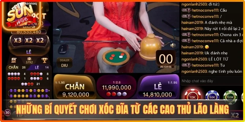 Những bí quyết chơi xóc đĩa từ các cao thủ lão làng